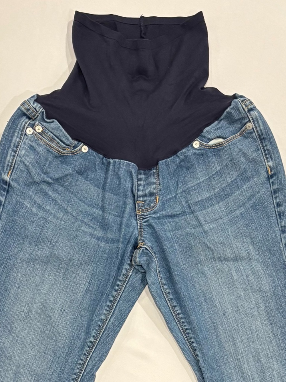 Maternity straight leg jeans